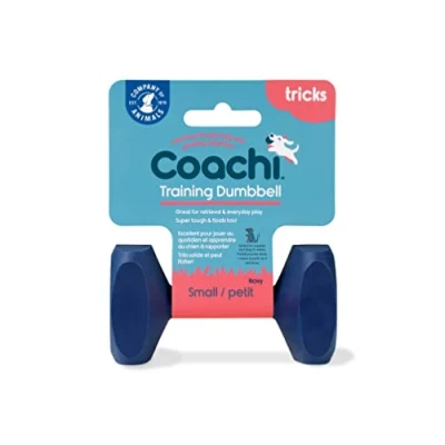 Imagen de Coachi Training Dumbbell, Flota, Lanzamiento a distancia, Juguete clásico de recuperación, Adiestramiento cachorros y perros caza. Accesorio para pequeños cachorros. Resistente