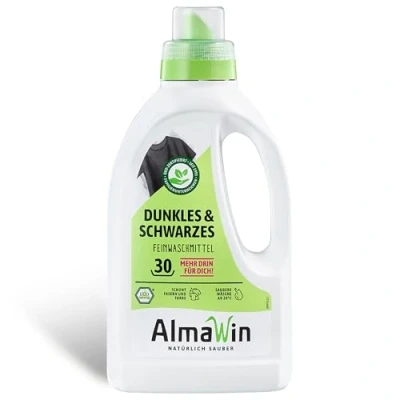 Imagen de AlmaWin Dark &amp; Black Detergente suave, 750 ml, 25 lavados, vegano
