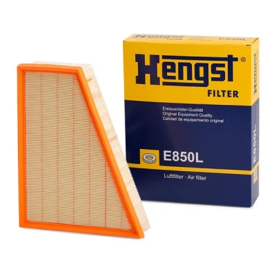 Imagen de HENGST FILTER E850L Filtro de aire 70 120 317 Cartucho filtrante FORD: S Max Mk1, MONDEO 4 Stufenheck, 4, VOLVO: S80 II, V70 3