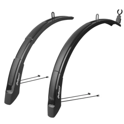 Imagen de Polisport Mudguard Expander 65 Cross 26&quot;/29&quot; Set, Unisex Adult, Negro, Standard Size