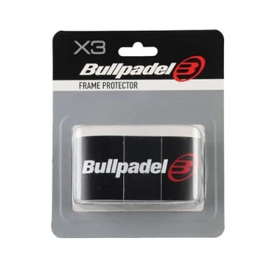 Imagen de Protector Bullpadel Frame 3 Unidades Negro