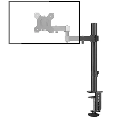 Imagen de Bracwiser Soporte para Monitor Pantalla LED LCD de 13 32 Pulgadas, Altura Ajustable, VESA 75/100 mm, 2 Opciones Montaje, Escritorio MD7421