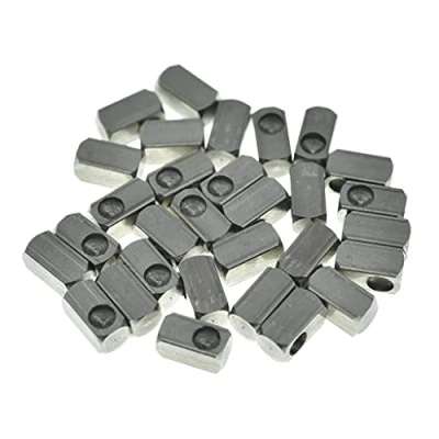 Imagen de Dopro Paquete de 30 bloques abrazadera bloqueo bloque inserción puente trémolo acero inoxidable para FR