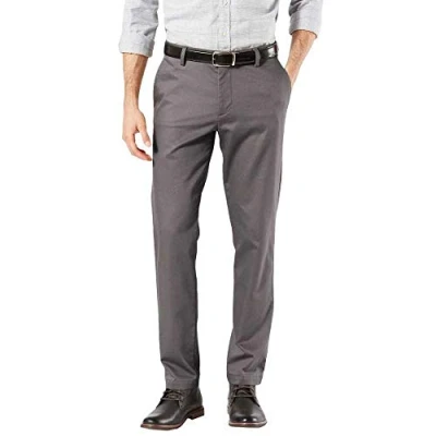 Imagen de Dockers Signature Khaki Slim Fit Pants, Chino para Hombre, Gris (Magnet), 36W / 30L