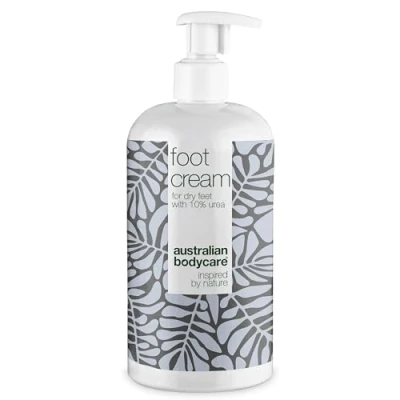 Imagen de Cremas para pies de Australian Bodycare, 500 ml Removedor durezas hombres y mujeres Hidratante muy secos agrietados, Con 10% urea aceite árbol del té australiano