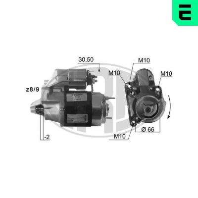 Imagen de ERA 220389A Motor de arranque 12 0,9 DACIA: Sandero I, Logan I MCV
