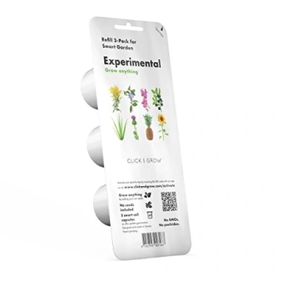 Imagen de Click &amp; Grow, Recambio Cápsulas de Cultivo sin Semillas, Kit 3 Unidades