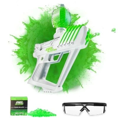Imagen de Gel Blaster The Original Surge Lanzador de Bolas Alto Rendimiento Modos semiautomático y automático 10K Rondas Alcance 30 Metros Incluye 800 para Mayores 14 años