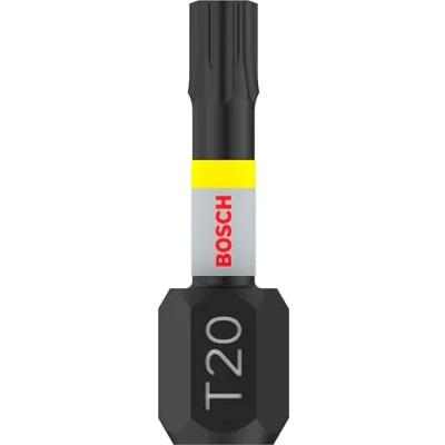 Imagen de Bosch Professional 2 puntas de atornillar Impact Control T20, 25 mm, vástago hexagonal, Pick and Click, accesorios taladro impacto
