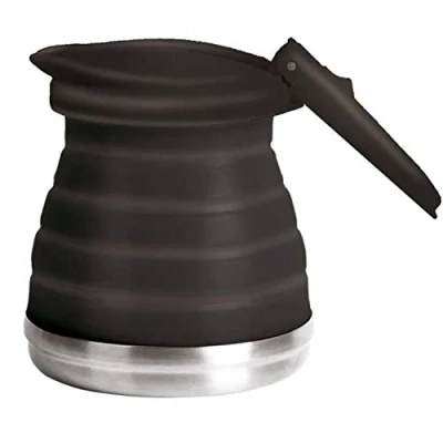 Imagen de Camp4 Hervidor de agua plegable silicona Lotta, aprox. 800 ml, color antracita