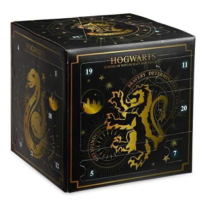 Imagen de Harry Potter Calendario Adviento, Adviento 2021 con 24 Sorpresas, Caja Sorpresa Regalo Incluye Joyas Varita Magica