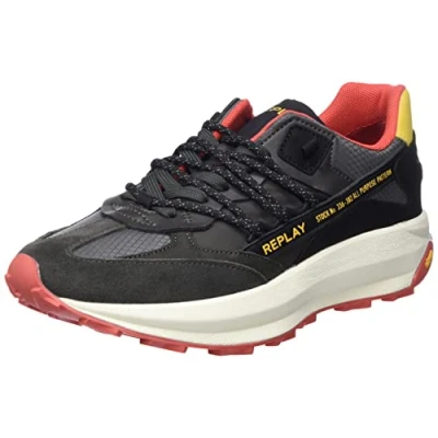 Imagen de Replay Sintonizador M Moon, Zapatillas Hombre, 019 Dk Grey, 44 EU