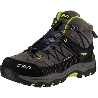 Imagen de CMP Rigel Mid Wp Zapatos de High Rise Senderismo para Unisex adulto, Negro (Black Graffite Marine), 39 EU