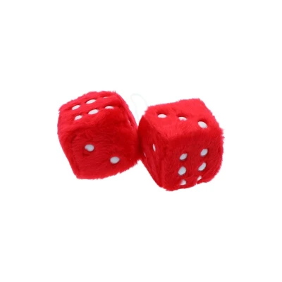 Imagen de CARPOINT Fuzzy Dice 0510079 Ambientador Rojo