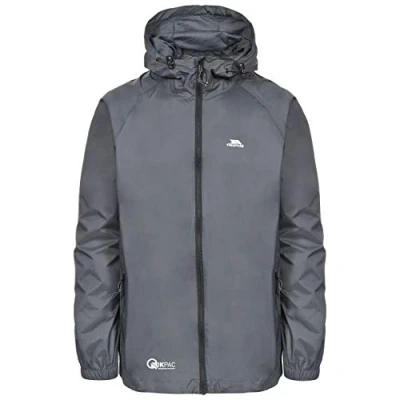 Imagen de Trespass Qikpac Packaway TP75 Chaqueta, Hombre, Gris (FLI), L