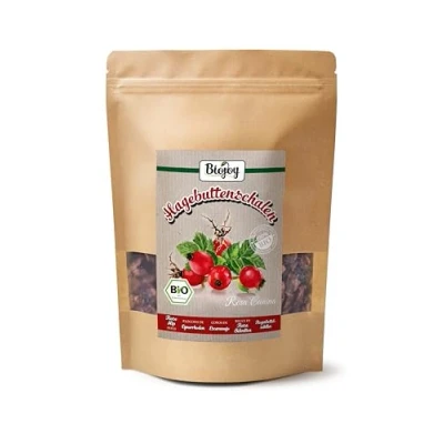 Imagen de Biojoy Copos de escaramujo BÍO (250 g), apto para té e infusión, natural y sin aditivos (Rosa canina)