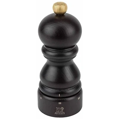 Imagen de Peugeot Paris Molinillo de Sal, Madera, Negro, 12 cm