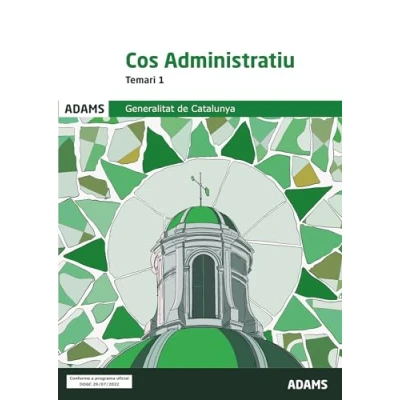 Imagen de Temari 1 Administratiu de la Generalitat Catalunya (Temaris y 2 Cos (OC))