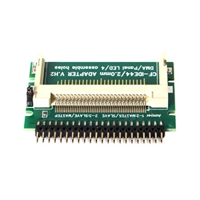Imagen de Cablecc CF Compact Flash Merory Card para portátil 2.5 44 pines macho IDE disco duro HDD SSD adaptador