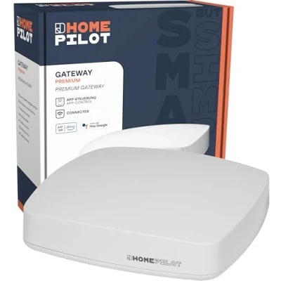 Imagen de HOMEPILOT Gateway Premium Smart Home Central para integrar y controlar tus dispositivos a través de la aplicación o interruptor Compatible con Alexa, Google Assistant más.