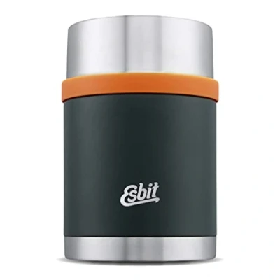 Imagen de Esbit Escultor de jarra alimentos Acero inoxidable BPA Negro, Plata, Verde 0,75L &amp; 1L Comida caliente y fría Sopa almuerzo