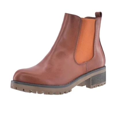 Imagen de Elara Botines Chelsea para Mujer Chunkyrayan S160 Camel 37