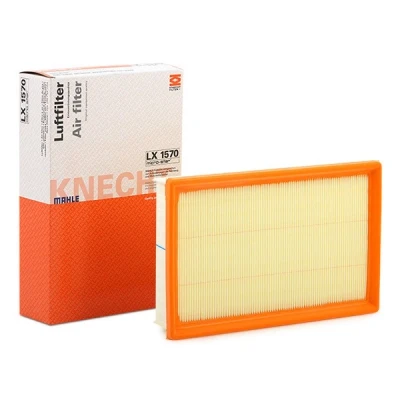 Imagen de MAHLE ORIGINAL LX 1570 Filtro de aire 52,3 172 263,6 Cartucho filtrante FORD: Focus C Max, Mk2 Furgón / Familiar, 2, MAZDA: 3 Hatchback