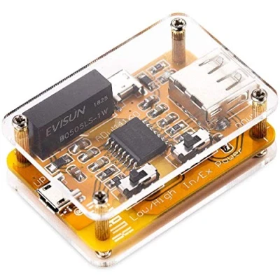 Imagen de ARCELI Módulo aislador USB, Eliminador de Ruido Audio Protección Industrial Digital 1500V
