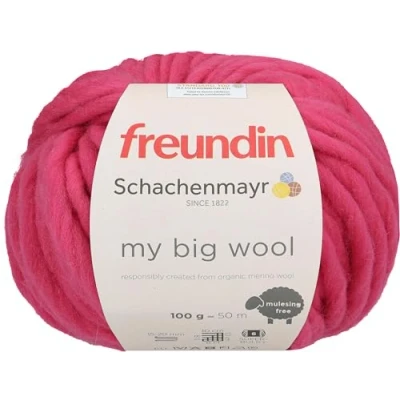 Imagen de Schachenmayr My Big Wool, 100G Magenta Hilos para Tejer A Mano