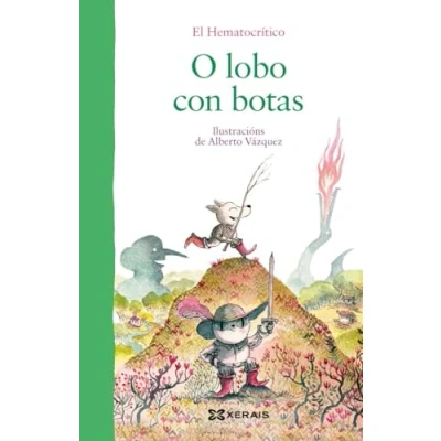Imagen de O lobo con botas (INFANTIL E XUVENIL PEQUENO MERLÍN Albums)