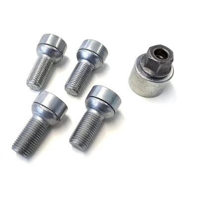 Imagen de Skoda 000071597C Juego de tornillos seguridad antirrobo para ruedas, M14 x 1,5 27