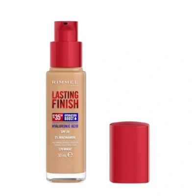 Imagen de Rimmel London, Lasting Finish, Base de maquillaje, 170 Wheat, 30ml