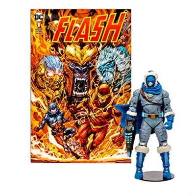 Imagen de McFarlane Toys Figura DC Direct 7IN con cómic El Flash WV2 Captain Cold