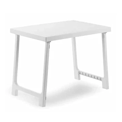 Imagen de Progarden 909106 Mesa Plegable, Unisex Adulto, Color Blanco, 81x56cm