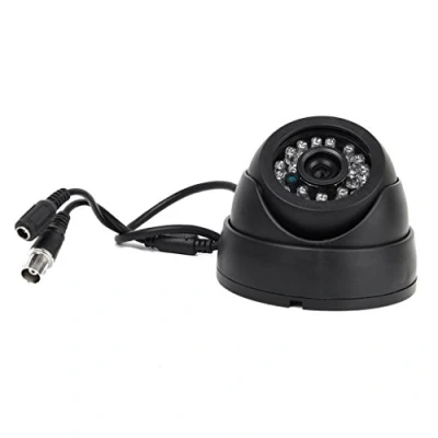 Imagen de Persistence Negro Camaras de vigilancia PAL 1/3&quot; CMOS 700TVL 24 LED IR Corte 3,6 mm Camara CCTV cupula Interior Seguridad