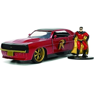 Imagen de Jada Toys Coche Miniatura de Colección, 33088R, Rojo/Amarillo