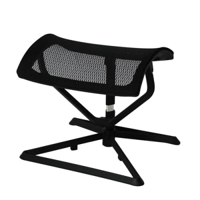 Imagen de AMSTYLE Tela de Soporte para Las piernas reposapiés LEGpro Otto Man la Altura del Oficina Pata Ajustable Escritorio Resto