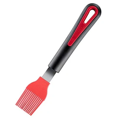 Imagen de Westmark Pincel de cocina para tartas/asados, Longitud: 20,5 cm, plástico/silicona, Gallant, Negro/rojo, 29162270