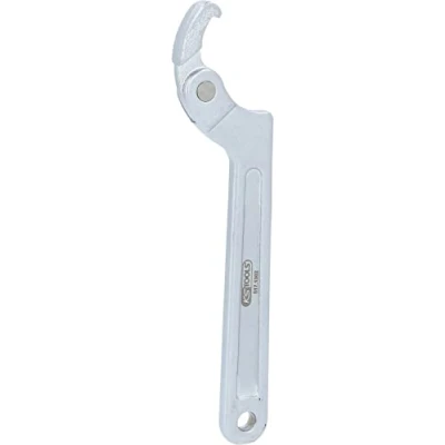 Imagen de KS Tools 517.1302 Llave de gancho articulada con pico, 14 16 cm