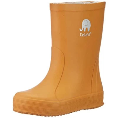 Imagen de Celavi Basic Wellies, Botas de Lluvia Unisex niños, marrón (Buckthorn Brown), 28 EU