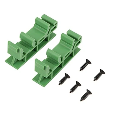 Imagen de 10 Sets PCB DIN C45 Adaptador de Riel Placa Circuito Soporte Montaje 35mm