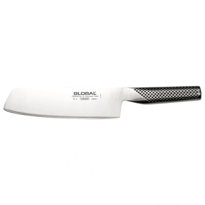 Imagen de GLOBAL G 5 Acero inoxidable G5 Hortalizas Chopper, 18 cm de longitud, Plata