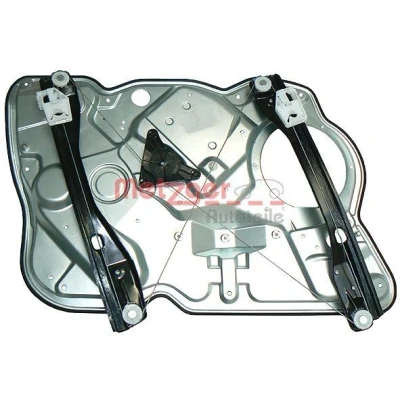 Imagen de Metzger Elevalunas Delante, derecha eléctrico con placa soldada sin electromotor para vehíc. volante a la izquierda 2160140