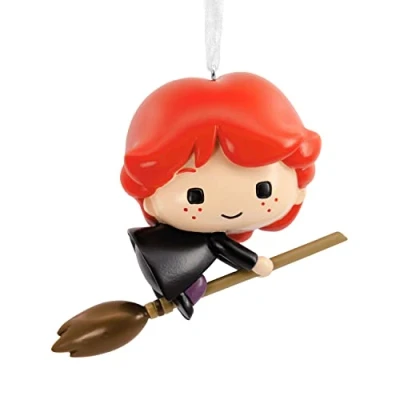 Imagen de Hallmark Harry Potter Ron Weasley on Broomstick Adorno navideño