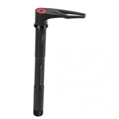 Imagen de Entatial Pincho de Liberación Rápida con Eje Pasante para Bicicleta, Delantero Aluminio Alto Rendimiento Bicicleta para(L: 158 mm)
