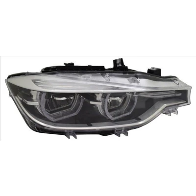 Imagen de TYC 20 9818 26 9 Faros izquierda LED con luz diurna para circulación por la derecha electromotor, LED, sin unidad de control BMW: 3 Berlina