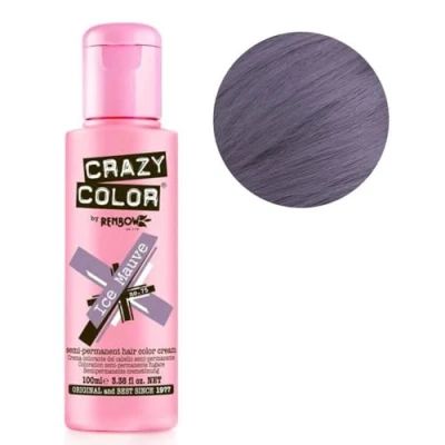 Imagen de Crazy Color Semipermanente, 100 ml, Malva de Hielo