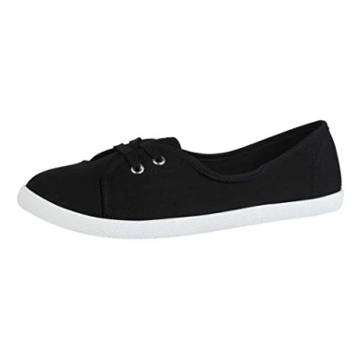 Imagen de Elara Bailarina Mujer Sneaker con Cordones Chunkyrayan BD1413 Schwarz 42