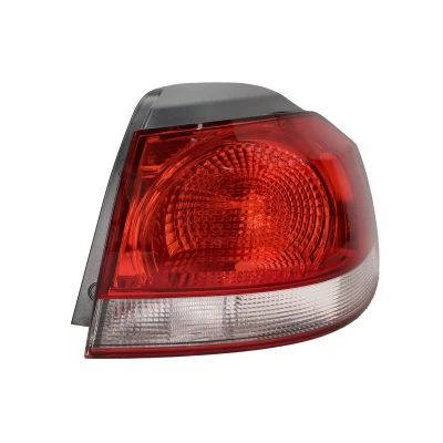 Imagen de TYC 11 11433 01 2 Piloto trasero derecha Parte exterior cromo sin portalámparas VOLKSWAGEN: GOLF 6