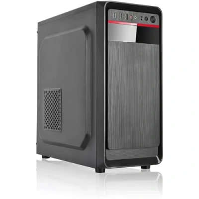 Imagen de L LINK Caja para PC ATX/Micro ATX con USB 3.0 Frontal Fuente de alimentación 500W y Adaptador Bahías Torre Diseño Elegante Duradero Ordenador compacta Modelo: KLUSTER